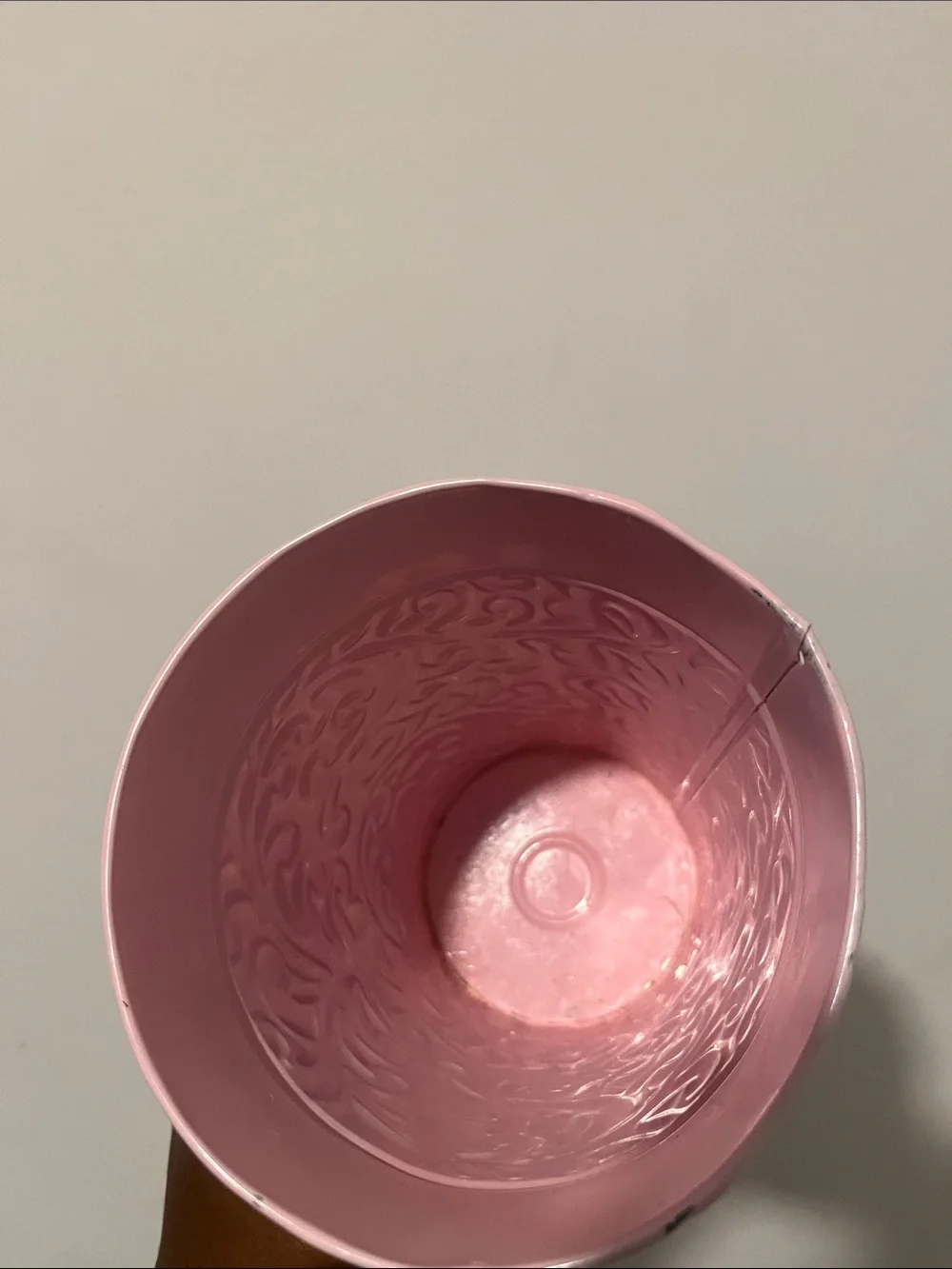 metal vase